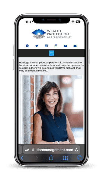 wealth protection management divorce financial planner collaborative divorce